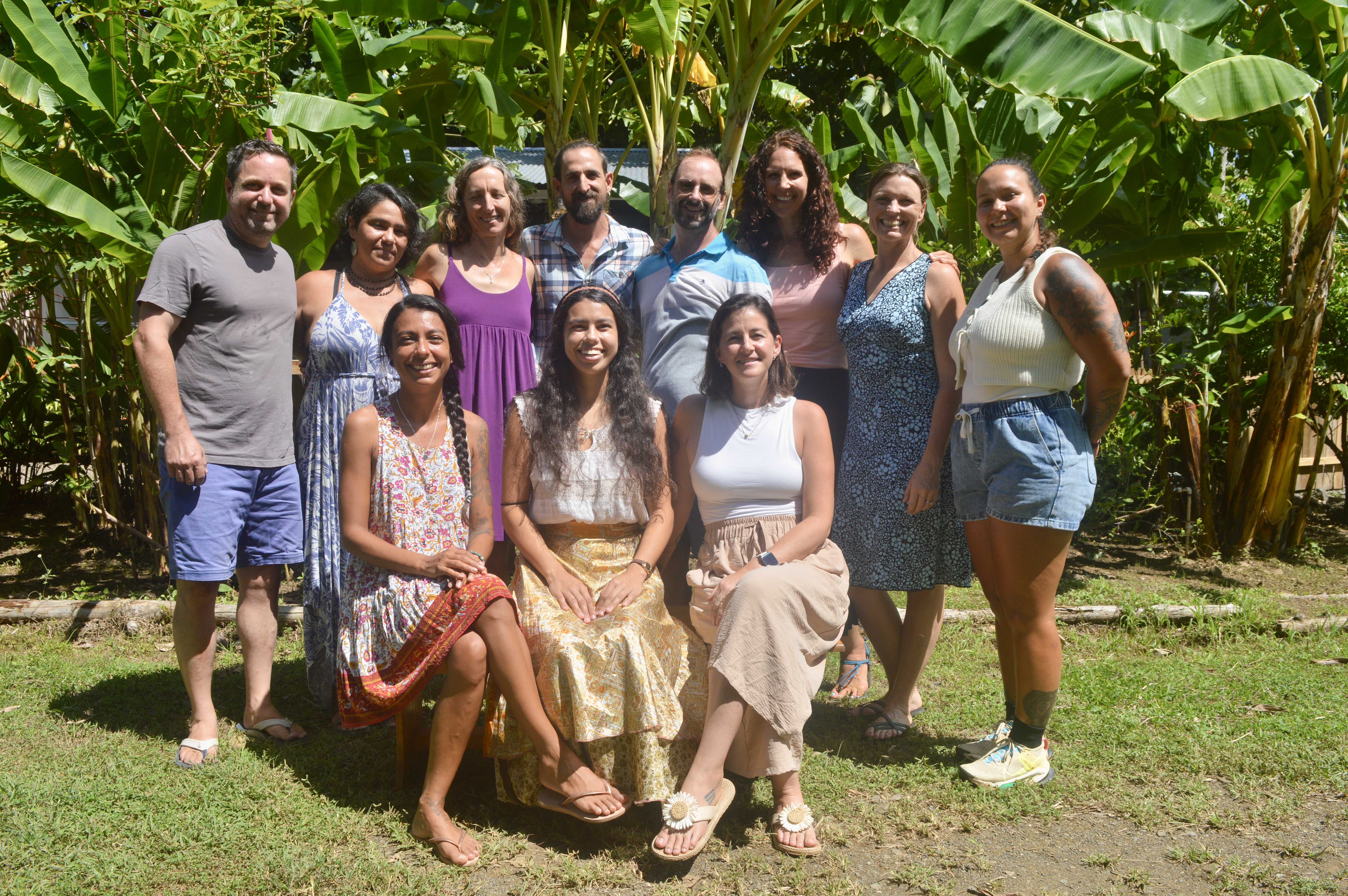Faculty and staff group photo at Pacifico Internacional